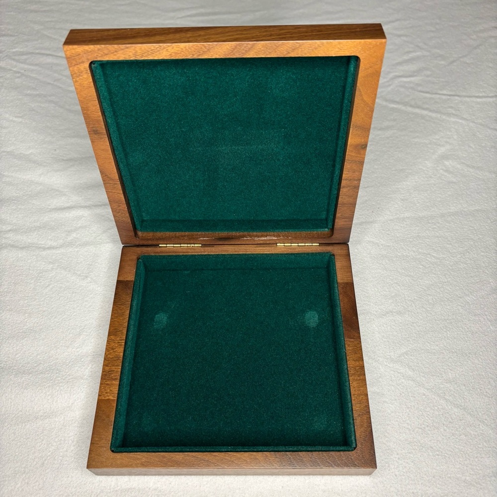 Vintage Beautiful Alcraft Calculator Walnut Wood‎ Box W/out Calculator. - Picture 7 of 9